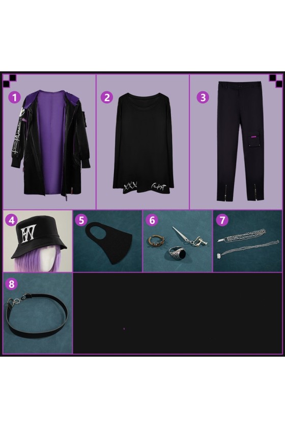 2XXT Cosplay Vtuber Fuwa Minato Private Outfit Cosplay Costume